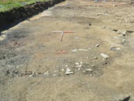 Ring ditch on site 5A